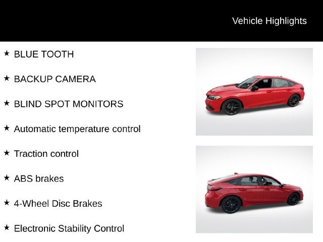 2024 Honda Civic Sport