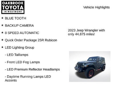 2023 Jeep Wrangler Rubicon