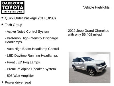 2022 Jeep Grand Cherokee Limited