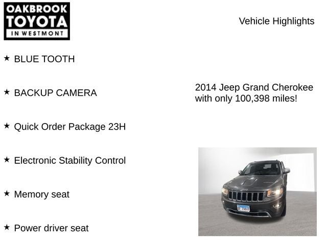 2014 Jeep Grand Cherokee Limited