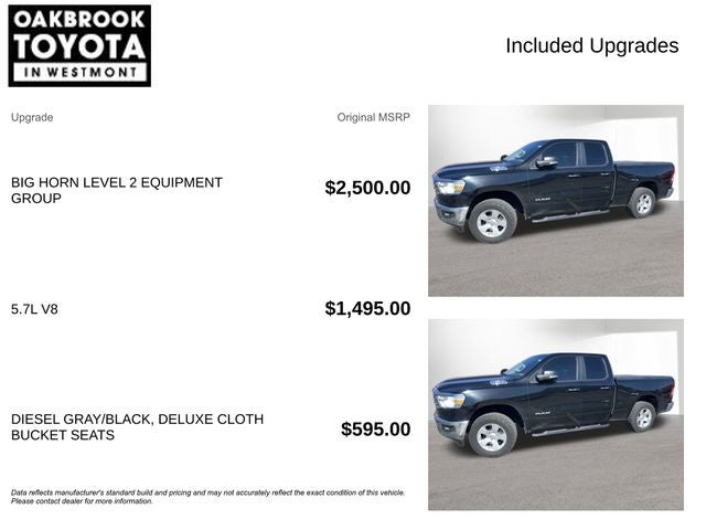 2020 RAM 1500 Big Horn/Lone Star