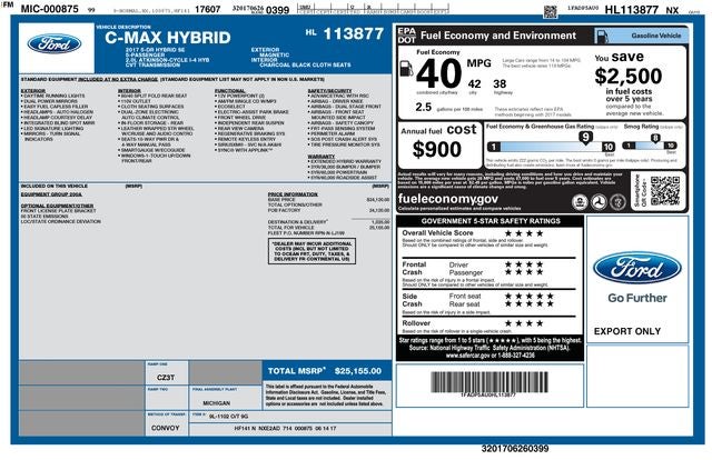 2017 Ford C-Max SE