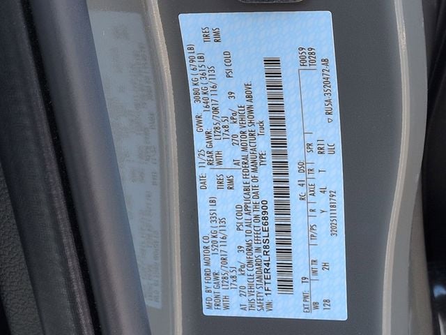 2025 Ford Ranger Raptor