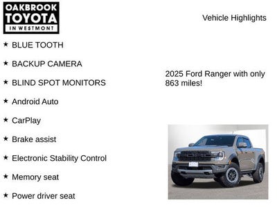 2025 Ford Ranger Raptor