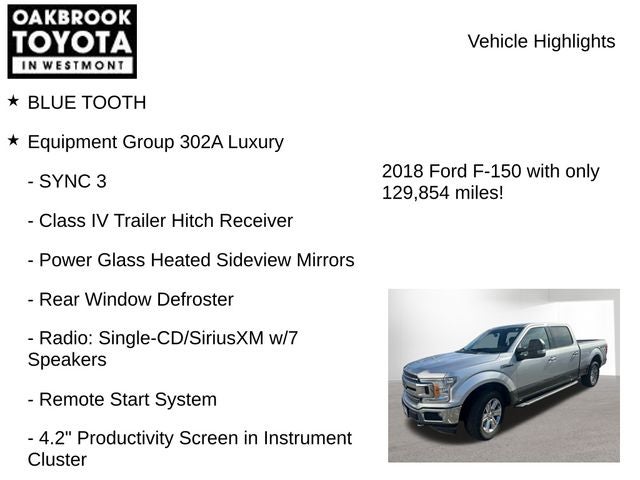 2018 Ford F-150 XLT