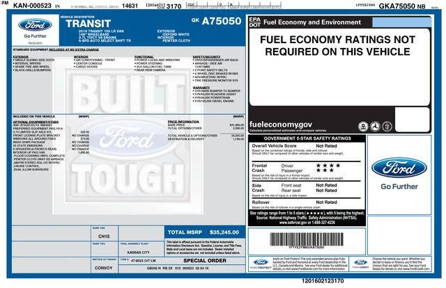 2016 Ford Transit Base