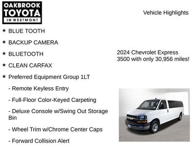 2024 Chevrolet Express 3500 LT Passenger