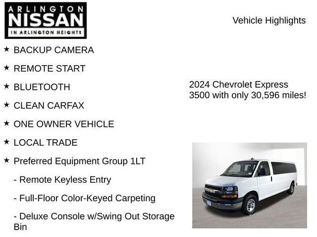 2024 Chevrolet Express LT Passenger