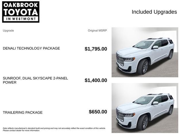 2023 GMC Acadia Denali