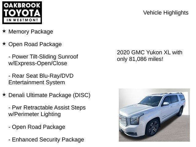 2020 GMC Yukon XL Denali