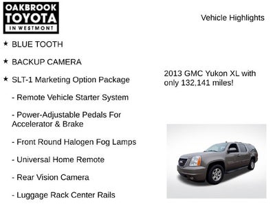 2013 GMC Yukon XL SLT 1500