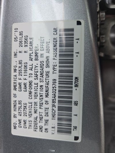 2010 Honda Accord EX-L 3.5