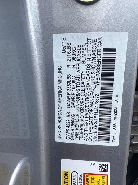 2018 Honda Accord LX