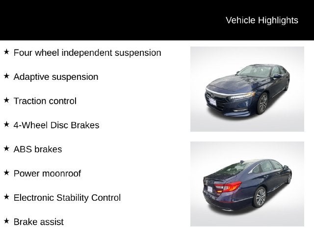 2018 Honda Accord Hybrid Touring