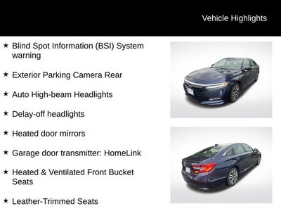 2018 Honda Accord Hybrid Touring