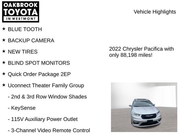 2022 Chrysler Pacifica Limited