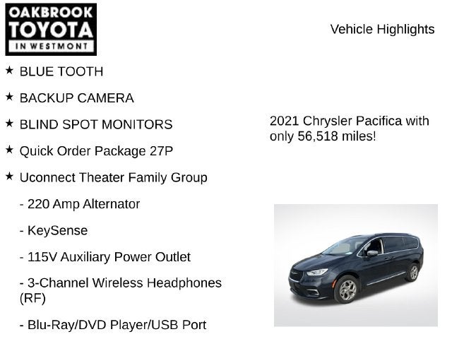 2021 Chrysler Pacifica Limited
