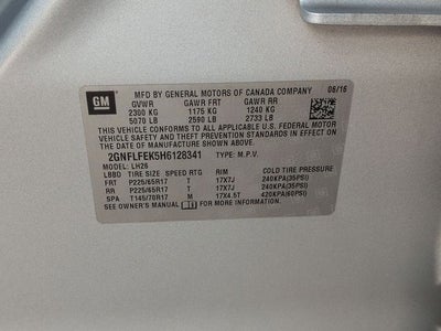 2017 Chevrolet Equinox LT