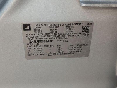 2017 Chevrolet Equinox LT