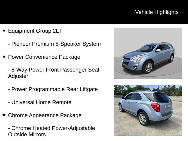 2015 Chevrolet Equinox LT 2LT