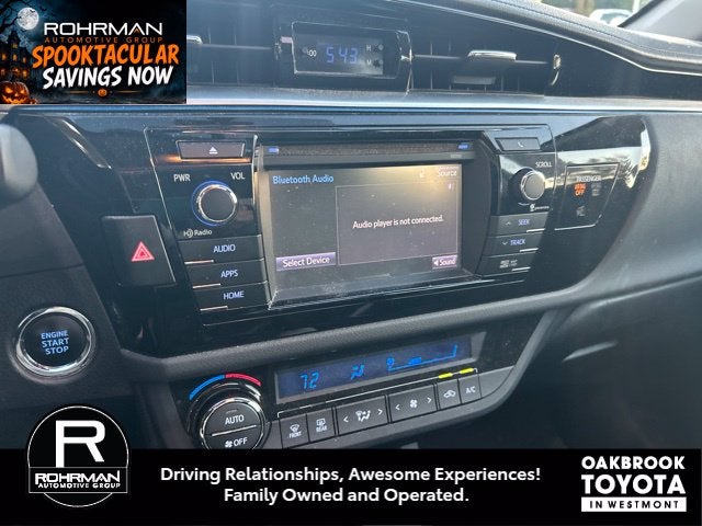 2015 Toyota COROLLA S Premium