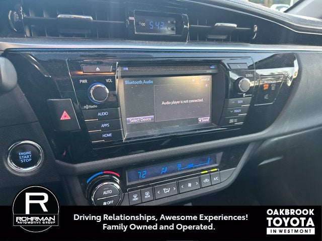 2015 Toyota COROLLA S Premium