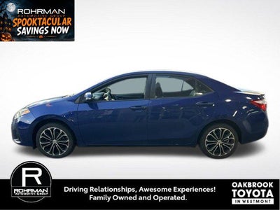 2015 Toyota COROLLA S Premium