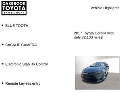 2017 Toyota Corolla LE