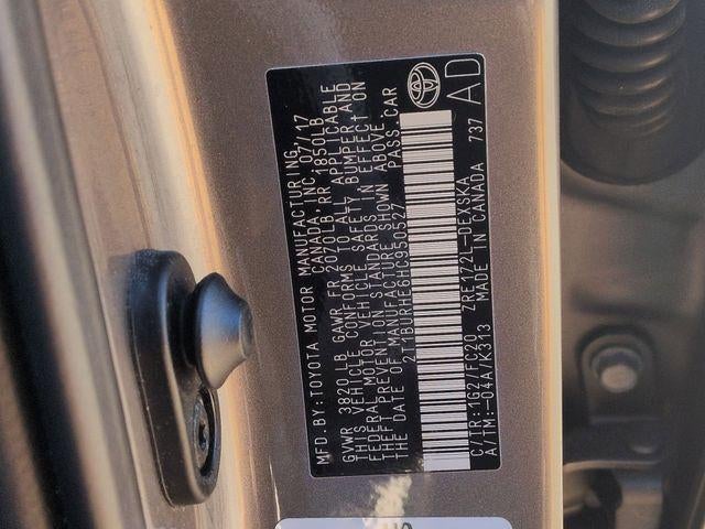 2017 Toyota COROLLA SE