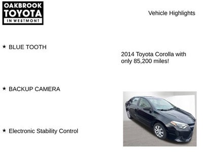 2014 Toyota Corolla LE
