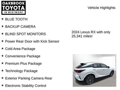 2024 Lexus RX 350h Premium Plus