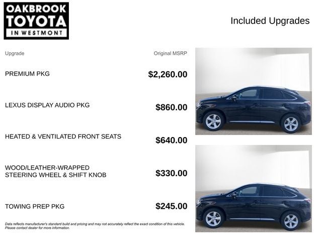 2013 Lexus RX 350 350