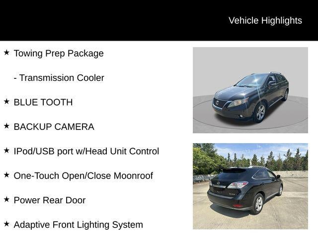 2012 Lexus RX 350 350
