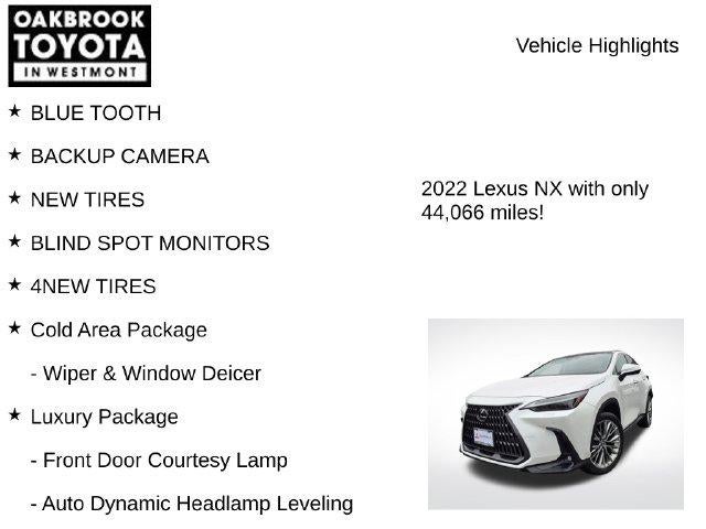 2022 Lexus NX HYBRID 350h Luxury