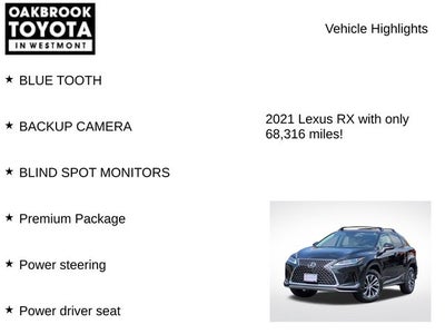 2021 Lexus RX 350
