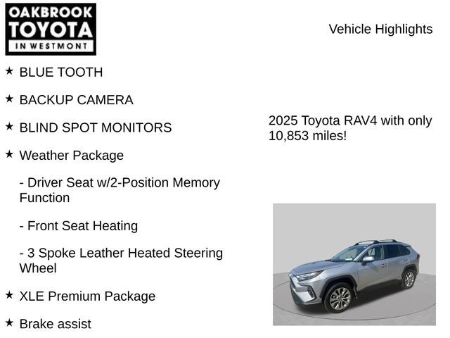 2025 Toyota RAV4 XLE Premium