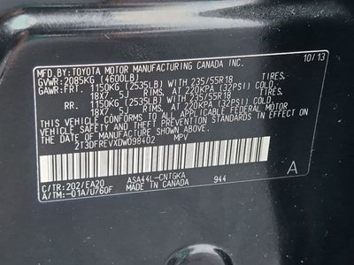 2013 Toyota RAV4 Limited
