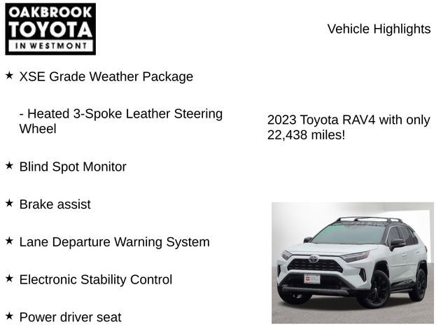 2023 Toyota RAV4 HYBRID XSE