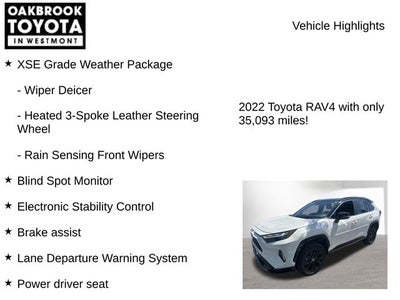 2022 Toyota RAV4 Hybrid XSE