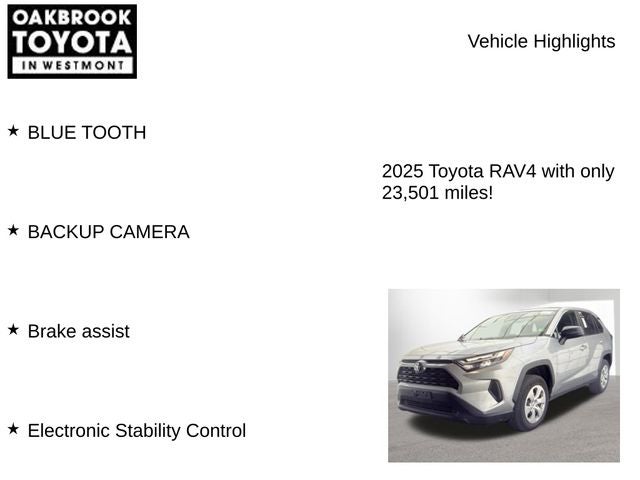2025 Toyota RAV4 LE