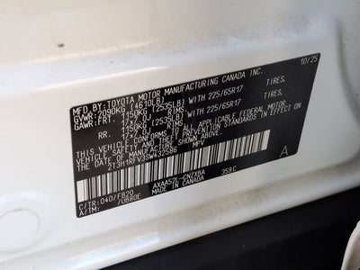 2025 Toyota RAV4 LE