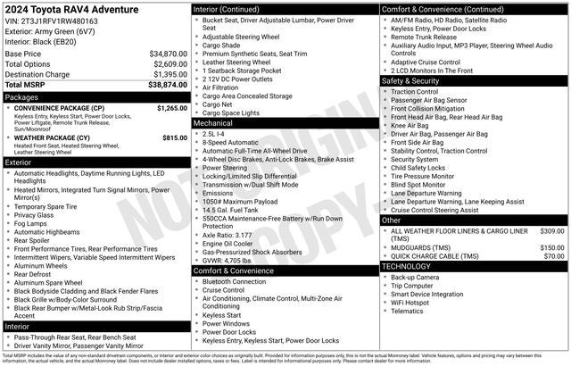 2024 Toyota RAV4 Adventure