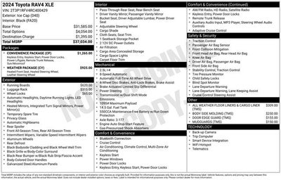 2024 Toyota RAV4 XLE