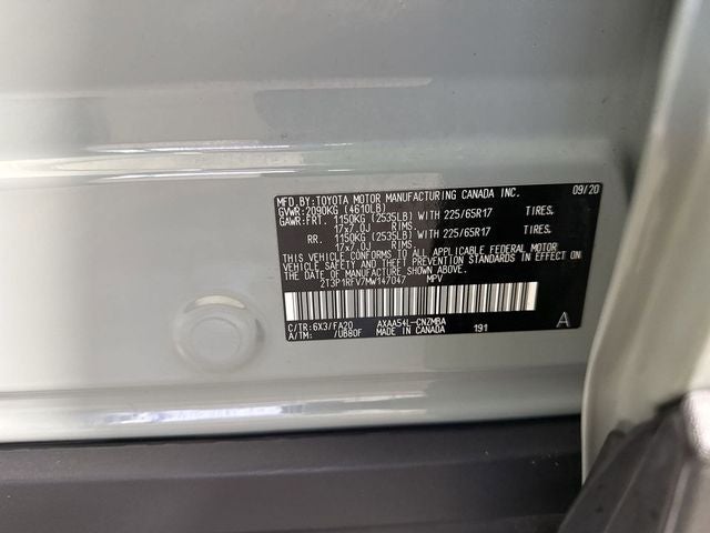 2021 Toyota RAV4 XLE