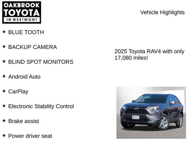 2025 Toyota RAV4 XLE