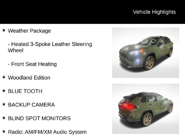 2025 Toyota RAV4 Hybrid Woodland Edition