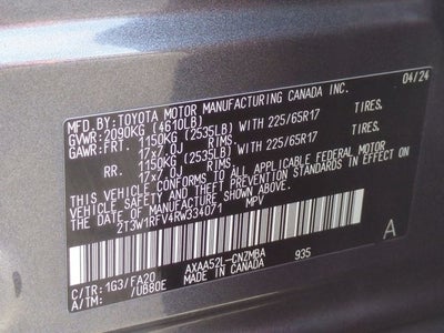 2024 Toyota RAV4 XLE