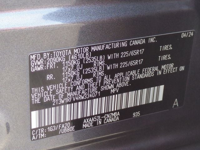 2024 Toyota RAV4 XLE