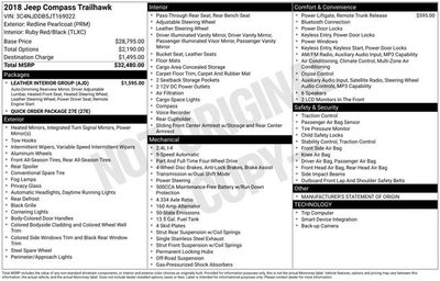 2018 Jeep Compass Trailhawk