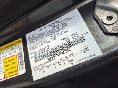 2018 Ford Fusion S